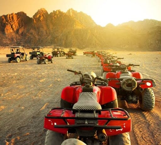 Super Safari Hurghada 2026 – Quad, Buggy, Jeep & BBQ-Abend im Wüstensand